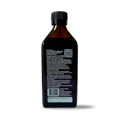 Ingredienti olio di cumino nero cumi pharm da 100ml